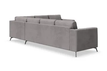 Ocean Lyx 5-sits Vändbar L-formad Hörnsoffa i Manchester - Mörkgrå - Products - Möbler - Soffa - Hörnsoffa