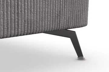 Ocean Lyx 5-sits Vändbar L-formad Hörnsoffa i Manchester - Mörkgrå - Products - Möbler - Soffa - Hörnsoffa