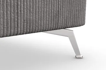 Ocean Lyx 5-sits Vändbar L-formad Hörnsoffa i Manchester - Mörkgrå - Products - Möbler - Soffa - Hörnsoffa