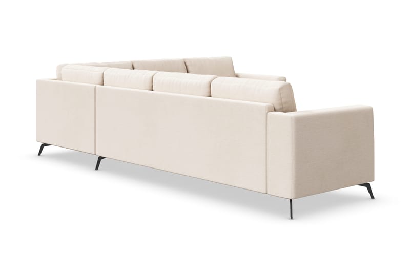 Ocean Lyx 5-sits Vändbar L-formad Hörnsoffa i Tyg - Beige - Products - Möbler - Soffa - Hörnsoffa