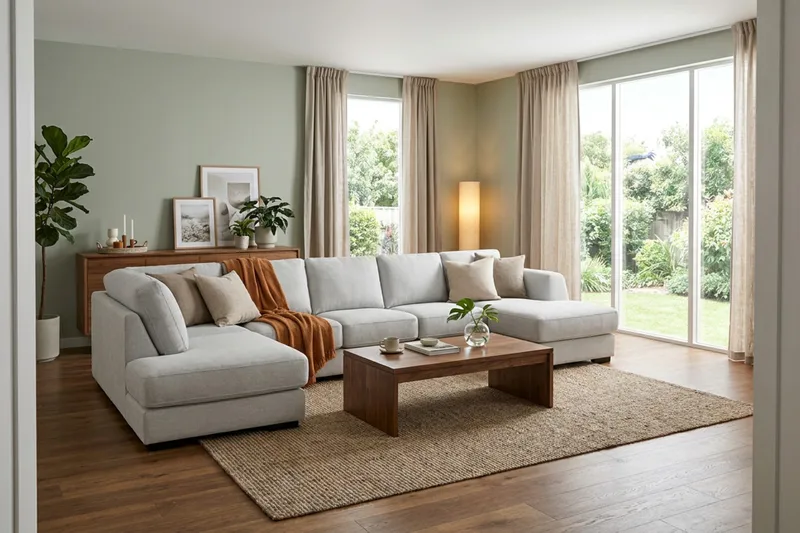 Optus 6-sits U-soffa med Divan och schäslong höger - Ljusgrå - Products - Möbler - Soffa - U-soffa