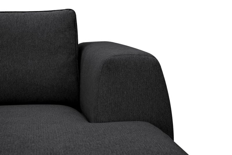 Optus 6-sits U-soffa med Divan och schäslong höger - Svart - Products - Möbler - Soffa - U-soffa
