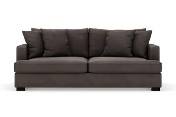 Rossita 3-sits Djup Soffa i Manchester - Mörkgrå - Products - Möbler - Soffa - 3 sits soffa