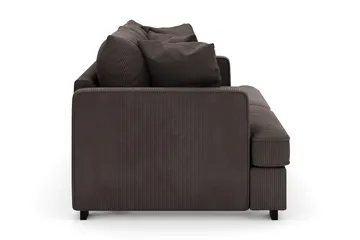 Rossita 3-sits Djup Soffa i Manchester - Mörkgrå - Products - Möbler - Soffa - 3 sits soffa
