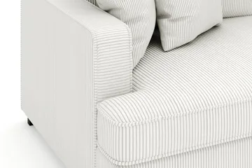 Rossita 3-sits Djup Soffa i Manchester - Offwhite - Products - Möbler - Soffa - 3 sits soffa