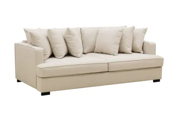 Rossita 4-sits Djup Soffa i Bouclé - Beige - Products - Möbler - Soffa - 4 sits soffa