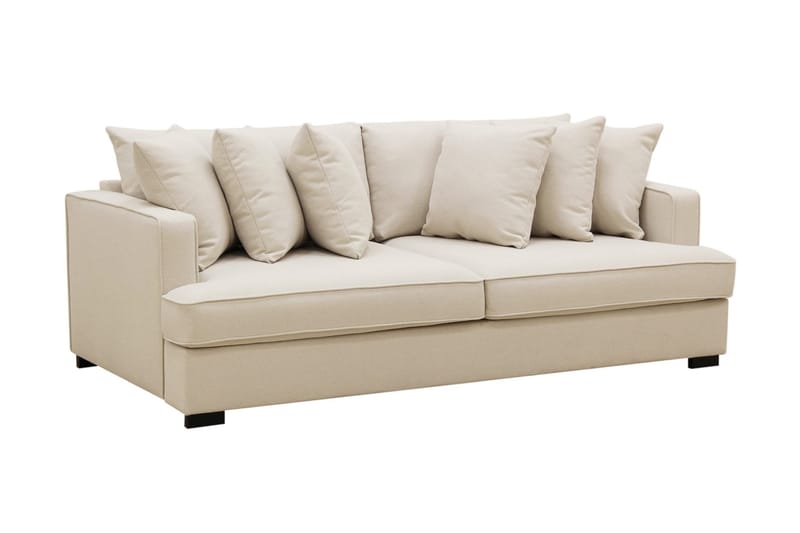Rossita 4-sits Djup Soffa i Bouclé - Beige - Products - Möbler - Soffa - 4 sits soffa