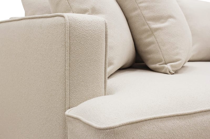 Rossita 4-sits Djup Soffa i Bouclé - Beige - Products - Möbler - Soffa - 4 sits soffa