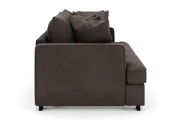 Rossita 4-sits Djup Soffa i Manchester - Mörkgrå - Products - Möbler - Soffa - Sammetssoffa
