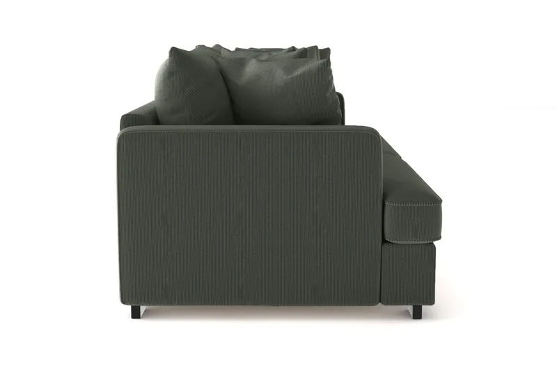 Rossita 4-sits Djup Soffa i Manchester - Mörkgrön - Products - Möbler - Soffa - 4 sits soffa