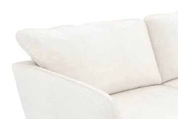 Trend Lyx 2-sits Soffa i Bouclé - Vit - Products - Möbler - Soffa - 2 sits soffa