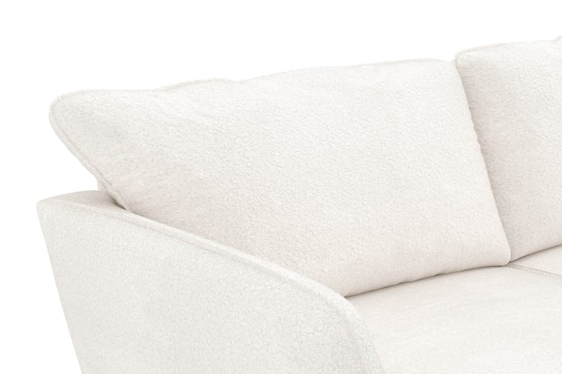 Trend Lyx 2-sits Soffa i Bouclé - Vit - Products - Möbler - Soffa - 2 sits soffa