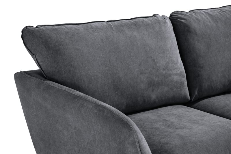 Trend Lyx 2-sits Soffa - Mörkgrå/Ek - Products - Möbler - Soffa - 2 sits soffa