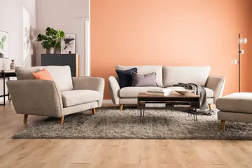 Trend Lyx 2-sits Tygsoffa - Beige - Products - Möbler - Soffa - 2 sits soffa