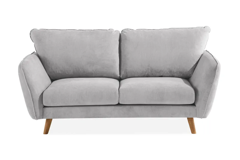 Trend Lyx 2-sits Tygsoffa - Ljusgrå - Products - Möbler - Soffa - 2 sits soffa