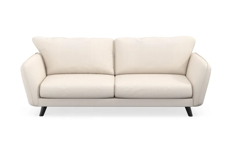 Trend Lyx 3-sits Manchestersoffa - Beige - Products - Möbler - Soffa - 3 sits soffa
