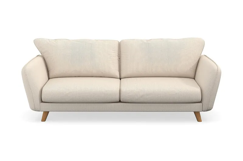 Trend Lyx 3-sits Manchestersoffa - Beige - Products - Möbler - Soffa - 3 sits soffa