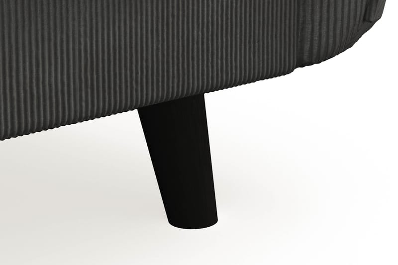 Trend Lyx 3-sits Manchestersoffa - Mörkgrå - Products - Möbler - Soffa - 3 sits soffa