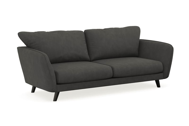 Trend Lyx 3-sits Manchestersoffa - Mörkgrå - Products - Möbler - Soffa - 3 sits soffa