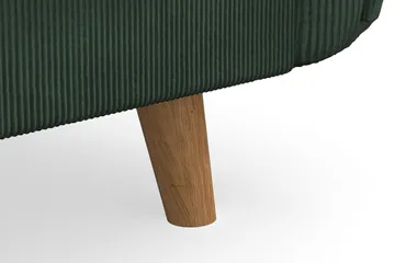 Trend Lyx 3-sits Manchestersoffa - Mörkgrön - Products - Möbler - Soffa - 3 sits soffa
