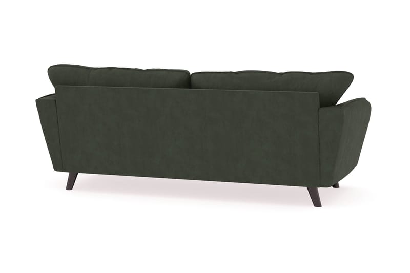 Trend Lyx 3-sits Manchestersoffa - Mörkgrön - Products - Möbler - Soffa - 3 sits soffa
