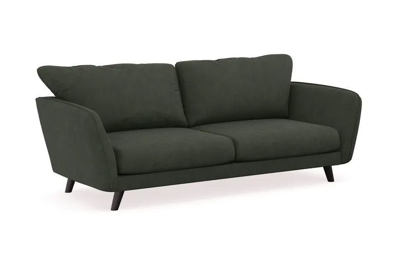 Trend Lyx 3-sits Manchestersoffa - Mörkgrön - Products - Möbler - Soffa - 3 sits soffa