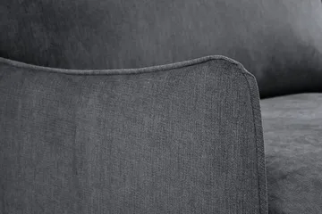 Trend Lyx 3-sits Soffa - Mörkgrå/Ek - Products - Möbler - Soffa - 3 sits soffa