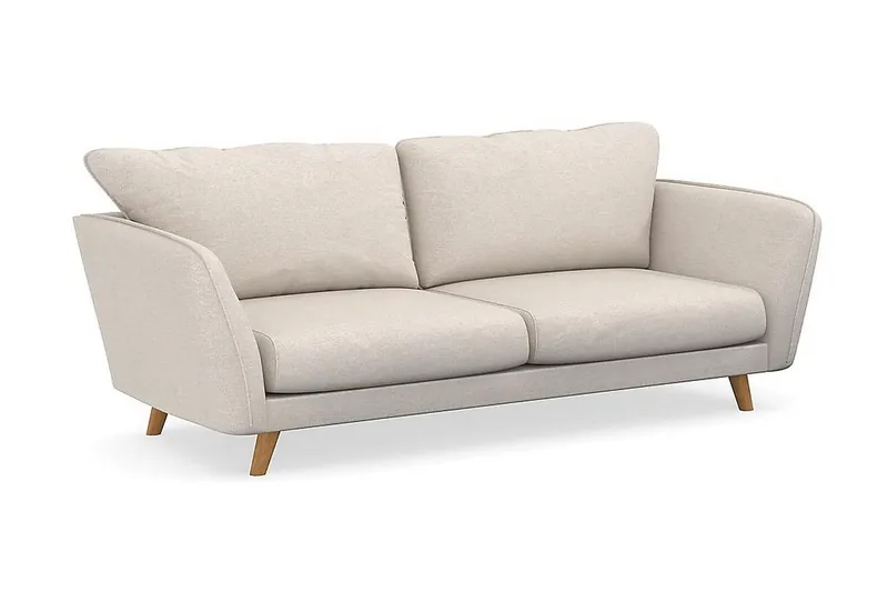 Trend Lyx 3-sits Tygsoffa - Beige - Products - Möbler - Soffa - 3 sits soffa