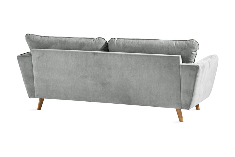 Trend Lyx 3-sits Tygsoffa - Grå - Products - Möbler - Soffa - 3 sits soffa