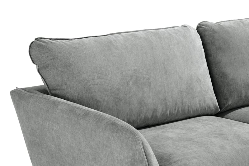 Trend Lyx 3-sits Tygsoffa - Grå - Products - Möbler - Soffa - 3 sits soffa