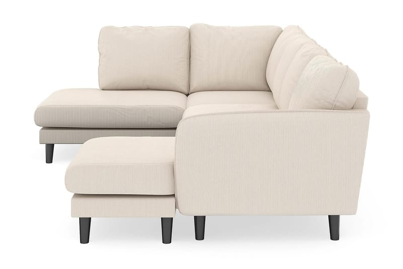 Trend Lyx 4-sits Högervänd U-formad Soffa med Divan och Schäslong i Manchester - Beige - Products - Möbler - Soffa - U-soffa