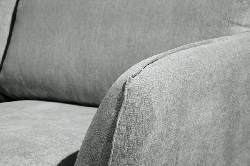 Trend Lyx 4-sits Högervänd U-formad Soffa med Divan och Schäslong i Tyg - Grå - Products - Möbler - Soffa - U-soffa
