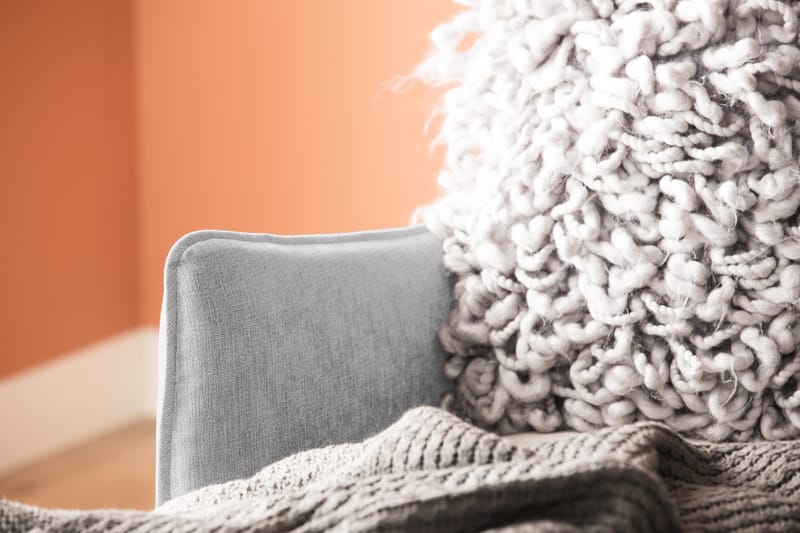Trend Lyx 4-sits Högervänd U-formad Soffa med Divan och Schäslong i Tyg - Ljusgrå - Products - Möbler - Soffa - U-soffa