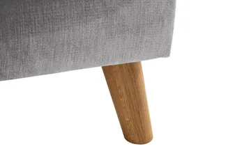 Trend Lyx 4-sits Högervänd U-formad Soffa med Divan och Schäslong i Tyg - Ljusgrå - Products - Möbler - Soffa - U-soffa