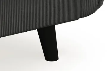 Trend Lyx 4-sits Vänstervänd U-formad Soffa med Divan och Schäslong i Manchester - Mörkgrå - Products - Möbler - Soffa - U-soffa
