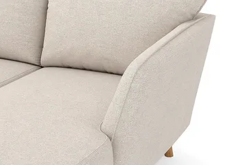 Trend Lyx 4-sits Vänstervänd U-formad Soffa med Divan och Schäslong i Tyg - Beige - Products - Möbler - Soffa - U-soffa