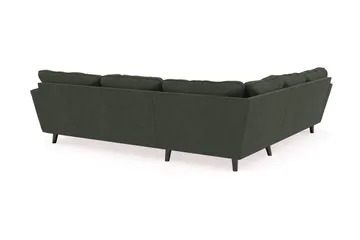Trend Lyx 6-sits Vändbar L-formad Hörnsoffa i Manchester - Mörkgrön - Products - Möbler - Soffa - Hörnsoffa