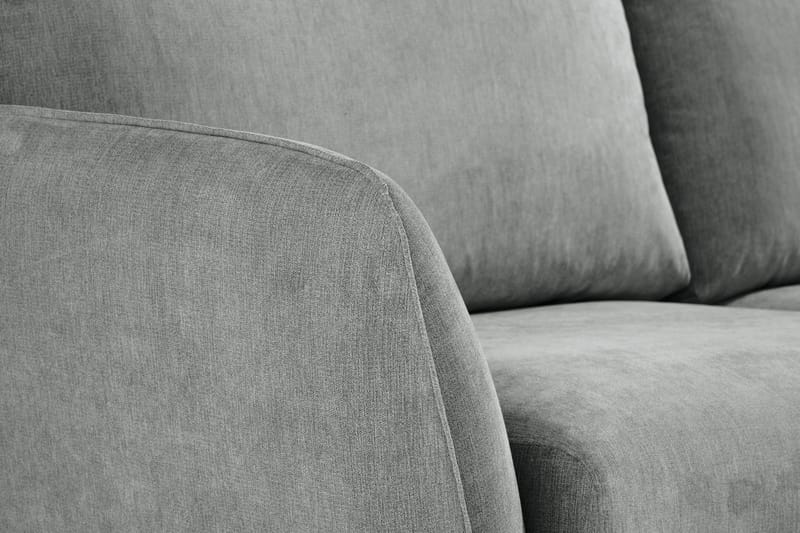 Trend Lyx 6-sits Vändbar L-formad Hörnsoffa i Tyg - Grå - Products - Möbler - Soffa - Hörnsoffa