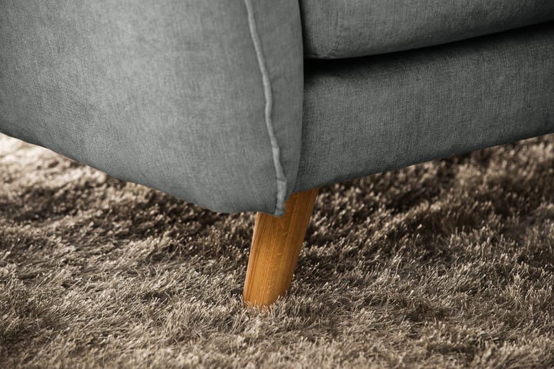 Trend Lyx 6-sits Vändbar L-formad Hörnsoffa i Tyg - Grå - Products - Möbler - Soffa - Hörnsoffa