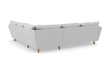 Trend Lyx 6-sits Vändbar L-formad Hörnsoffa i Tyg - Ljusgrå - Products - Möbler - Soffa - Hörnsoffa