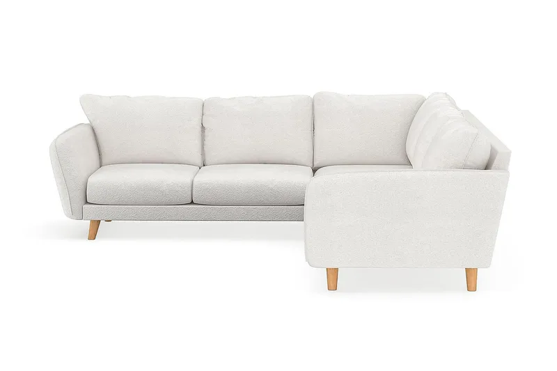 Trend Lyx Hörnsoffa Vändbar - Vit|Bouclé - Products - Möbler - Soffa - Hörnsoffa