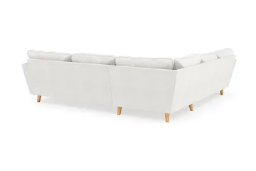 Trend Lyx Hörnsoffa Vändbar - Vit|Bouclé - Products - Möbler - Soffa - Hörnsoffa