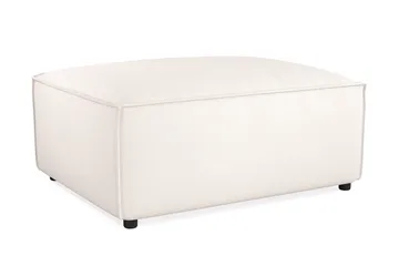Cubo 1-sits  Rektangulär Fotpallsmodul i Tyg 120 cm bred - Ljusbeige - Products - Möbler - Fåtölj & stolar - Pall & puff - Fotpallar