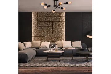Opviq Tel Stor Taklampa Plafond - Vardagsrum - Sovrum - Kök - Svart - Products - Belysning - Lampor & belysning inomhus - Taklampa & takbelysning - Takplafond