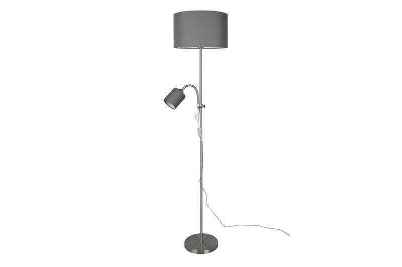 Owen Golvlampa E27+E14 grå - Grå - Products - Belysning - Lampor & belysning inomhus - Golvlampa