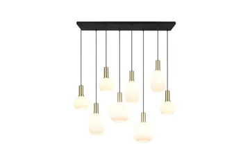 Pendel TRIO Diva 8-del, Mattmässing/vit - 8-del, Mattmässing/vit - Products - Belysning - Lampor & belysning inomhus - Taklampa & takbelysning - Kökslampa & taklampa kök