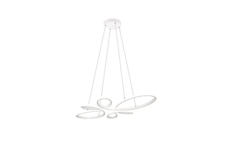 Pendel TRIO Fly Mattvit - Mattvit - Products - Belysning - Lampor & belysning inomhus - Taklampa & takbelysning - Kökslampa & taklampa kök