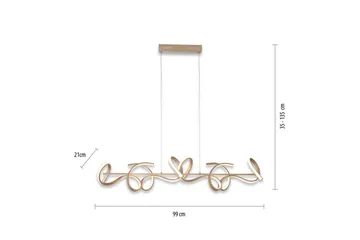 Taklampa Curls - 21x135x99 cm - Products - Belysning - Lampor & belysning inomhus - Taklampa & takbelysning - Pendellampa & hänglampa