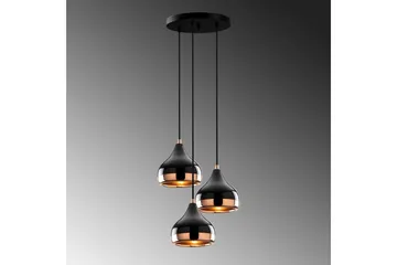 Taklampa Sood Koppar / Svart - Koppar / Svart - Products - Belysning - Lampor & belysning inomhus - Taklampa & takbelysning - Pendellampa & hänglampa
