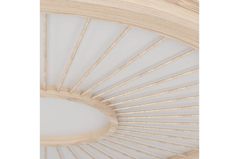 Takpendel Eglo Dehesa Rondell Vit/Natur - Products - Belysning - Lampor & belysning inomhus - Taklampa & takbelysning - Pendellampa & hänglampa